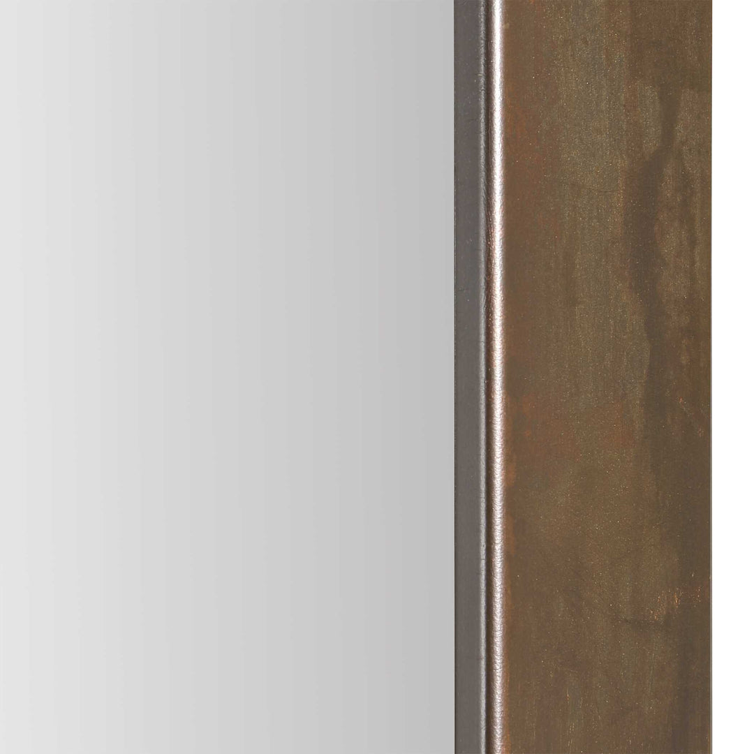 American Home Furniture Uttermost Patterson Bronze Dressing Mirror
