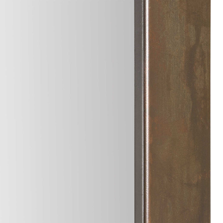 American Home Furniture Uttermost Patterson Bronze Dressing Mirror