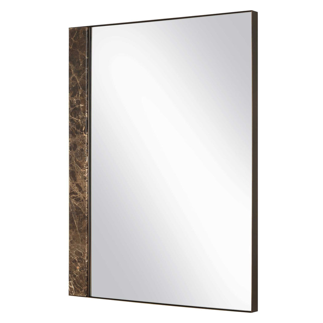 American Home Furniture Uttermost Hanover Marble Mirror
