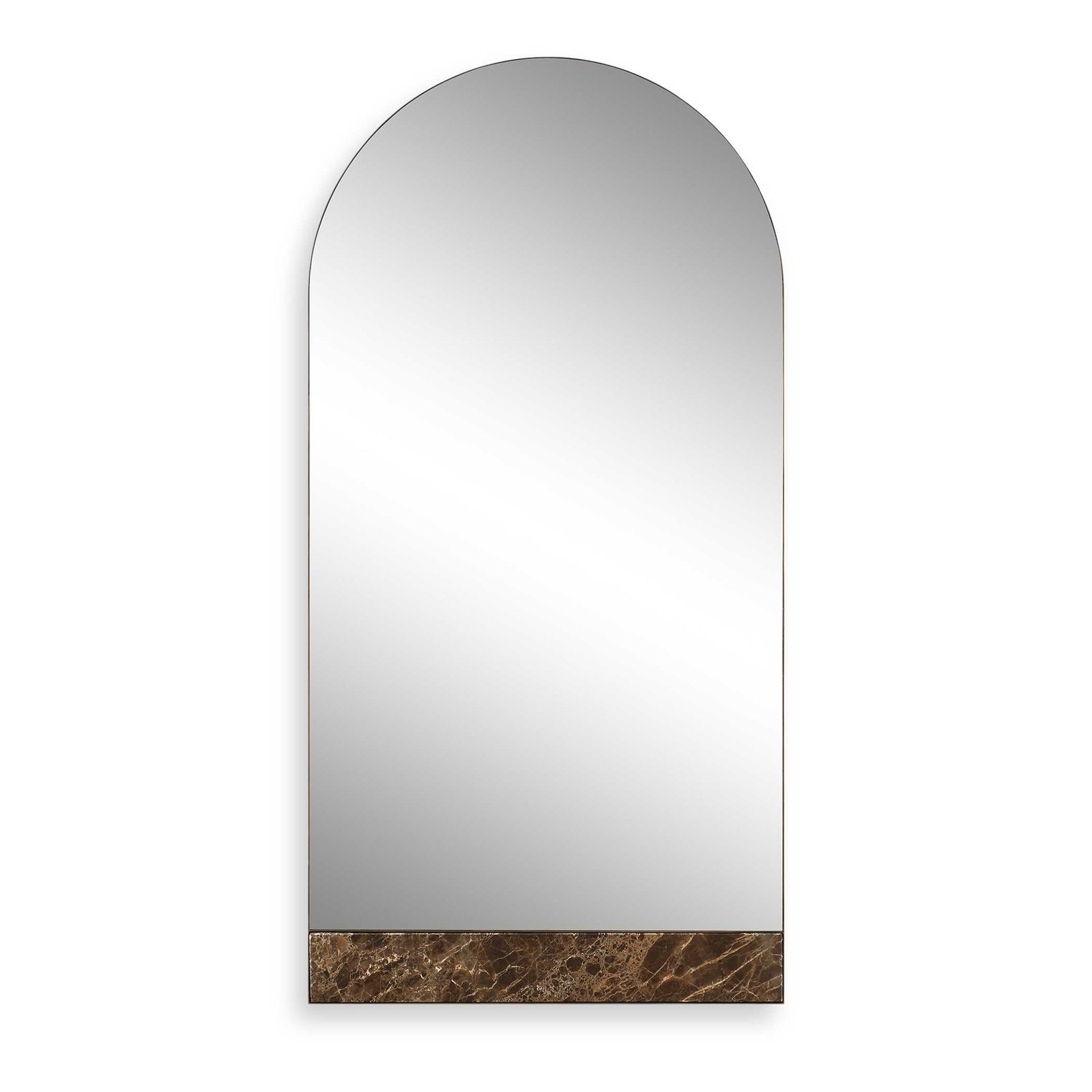American Home Furniture Uttermost Hanover Marble Arch Mirror