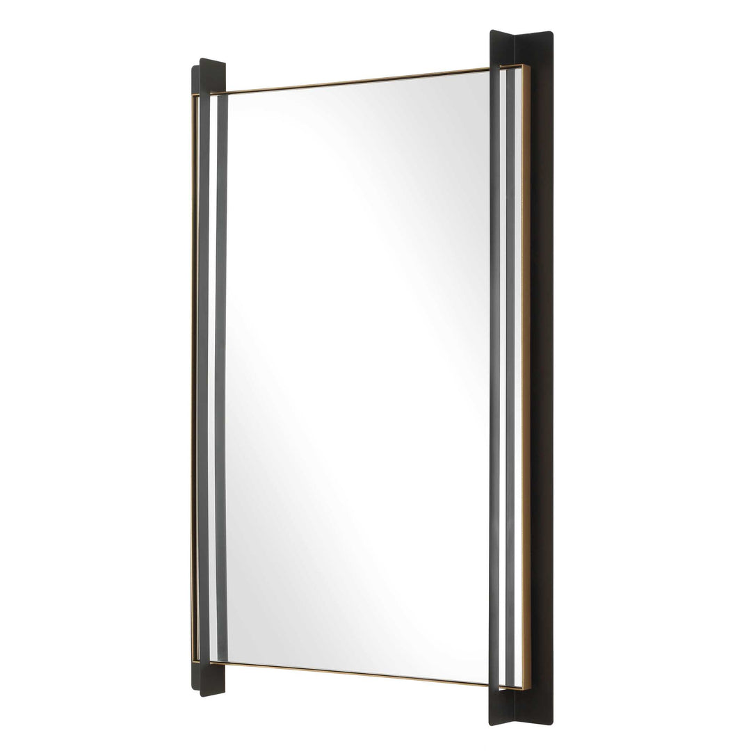 American Home Furniture Uttermost Cunene Industrial Wall Mirror