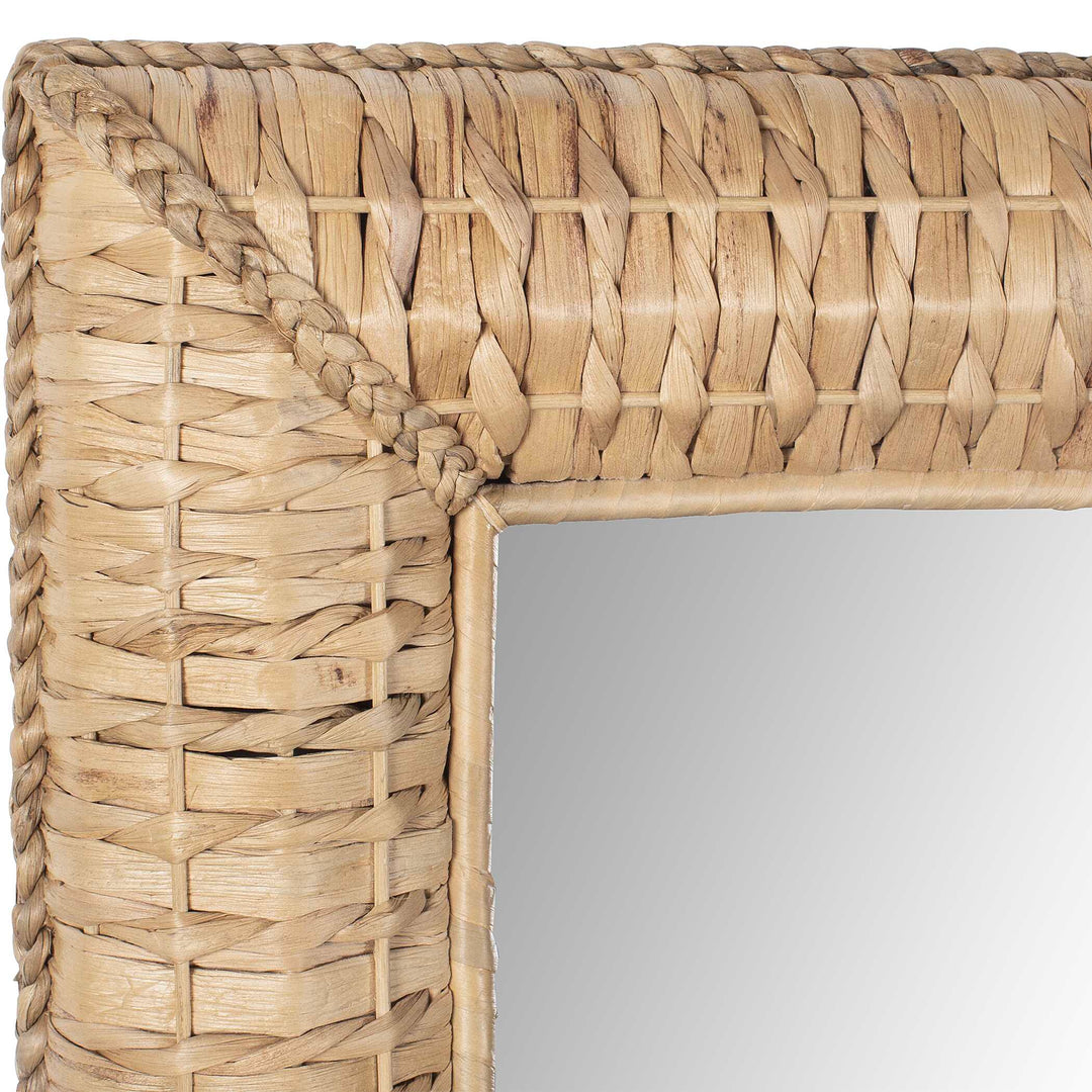 American Home Furniture Uttermost Twisted Seagrass Large Mirror