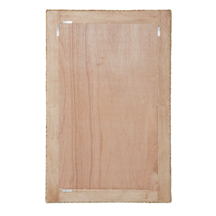 American Home Furniture Uttermost Twisted Seagrass Large Mirror
