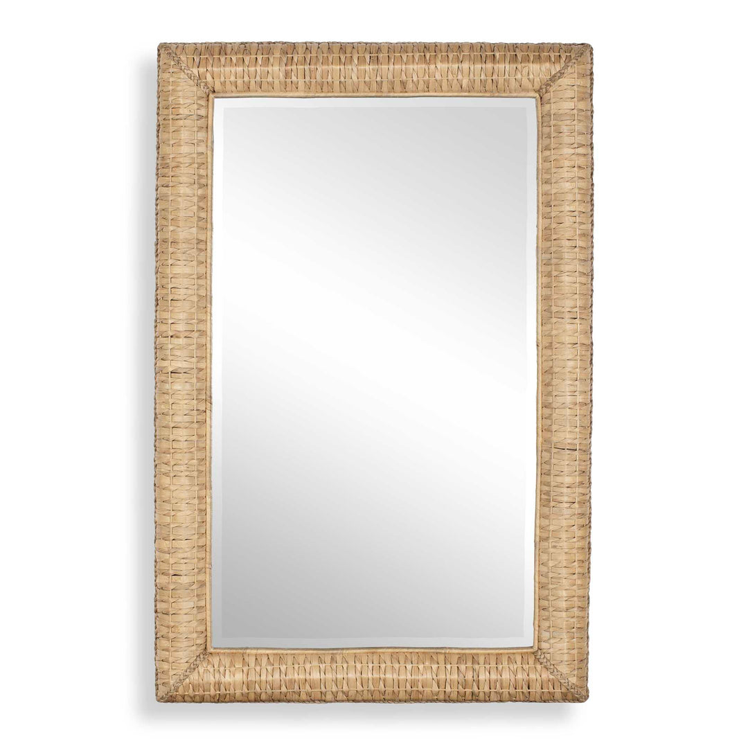 American Home Furniture Uttermost Twisted Seagrass Large Mirror
