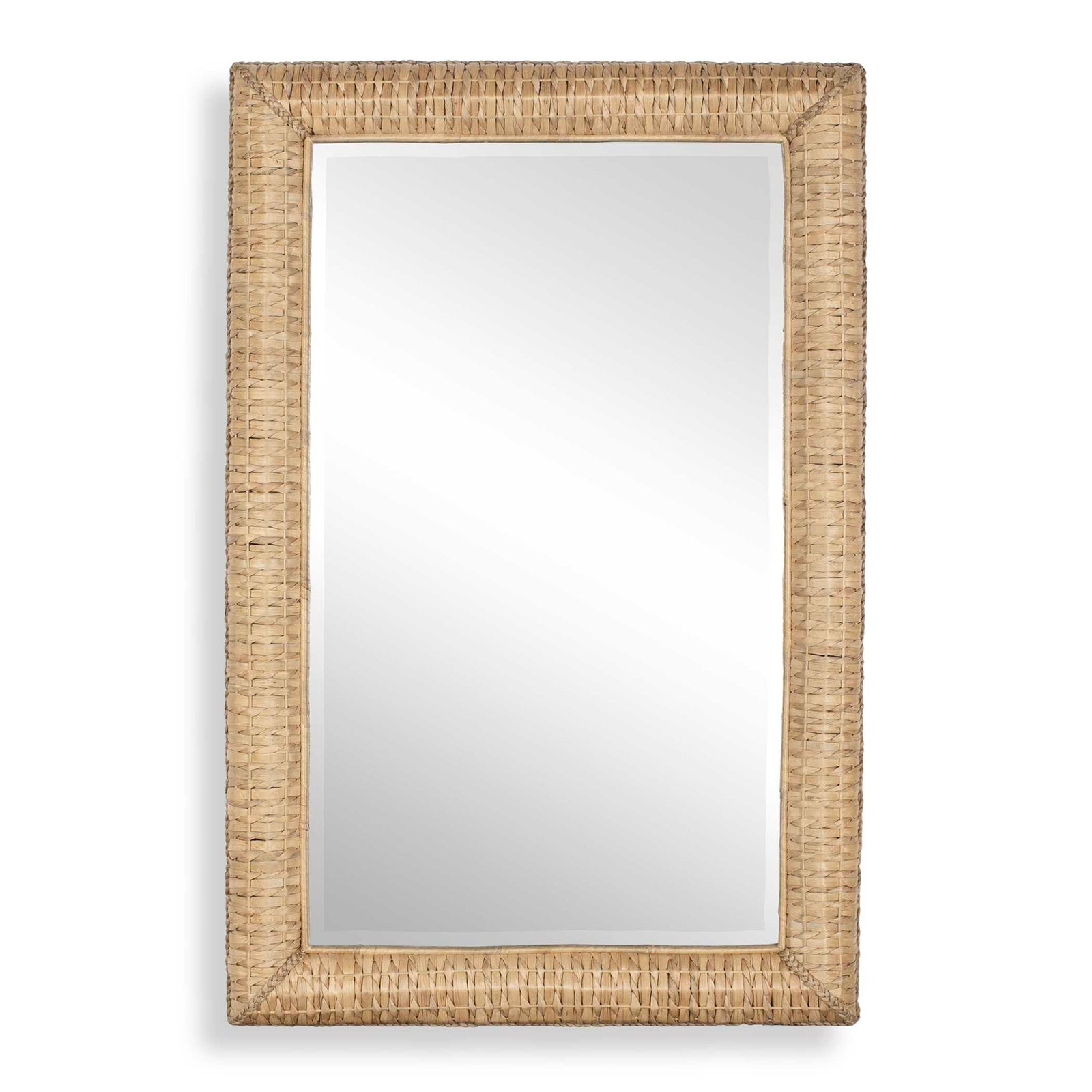 American Home Furniture Uttermost Twisted Seagrass Large Mirror