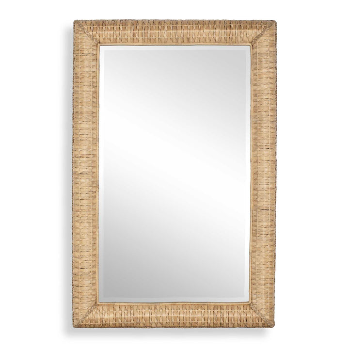 American Home Furniture Uttermost Twisted Seagrass Large Mirror