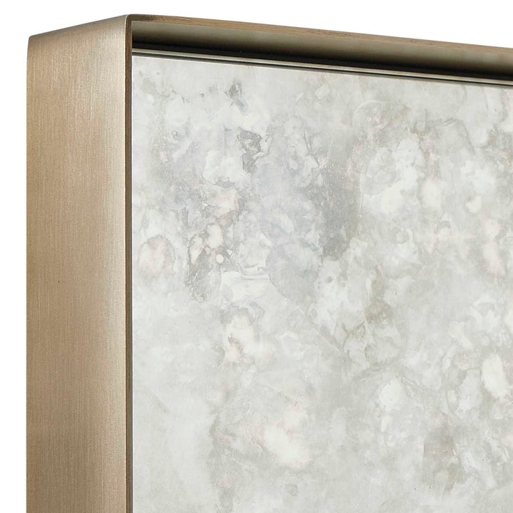 American Home Furniture Uttermost Fredric Square Antique Mirror