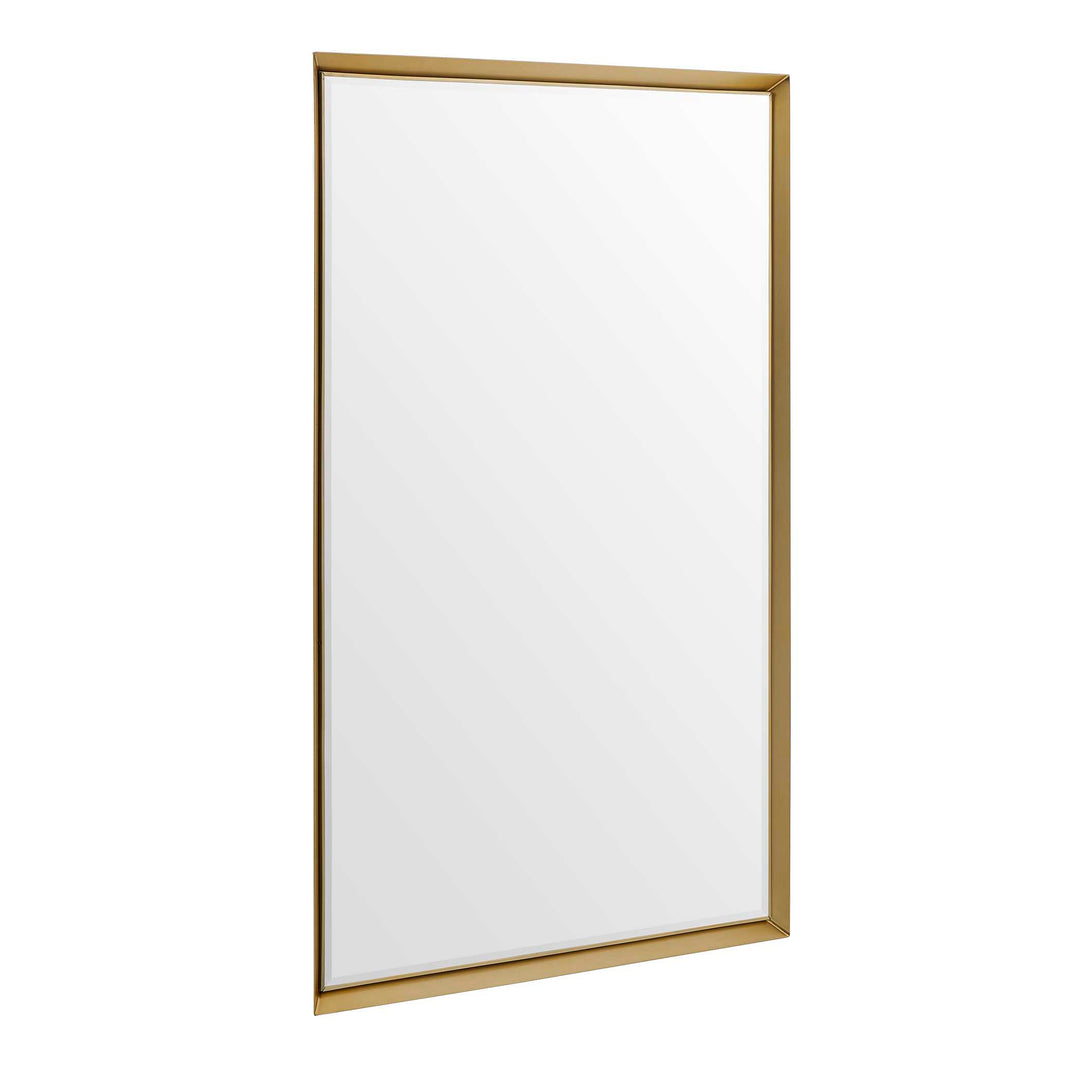 American Home Furniture Uttermost Heisler Brass Mirror