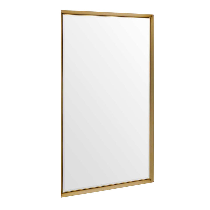 American Home Furniture Uttermost Heisler Brass Mirror
