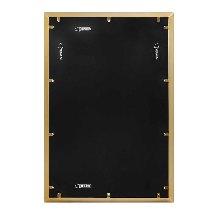 American Home Furniture Uttermost Heisler Brass Mirror