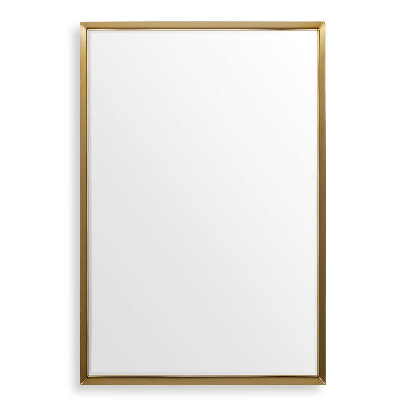 American Home Furniture Uttermost Heisler Brass Mirror