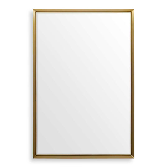 American Home Furniture Uttermost Heisler Brass Mirror