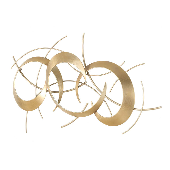 American Home Furniture Uttermost Motivate Gold Wall Art