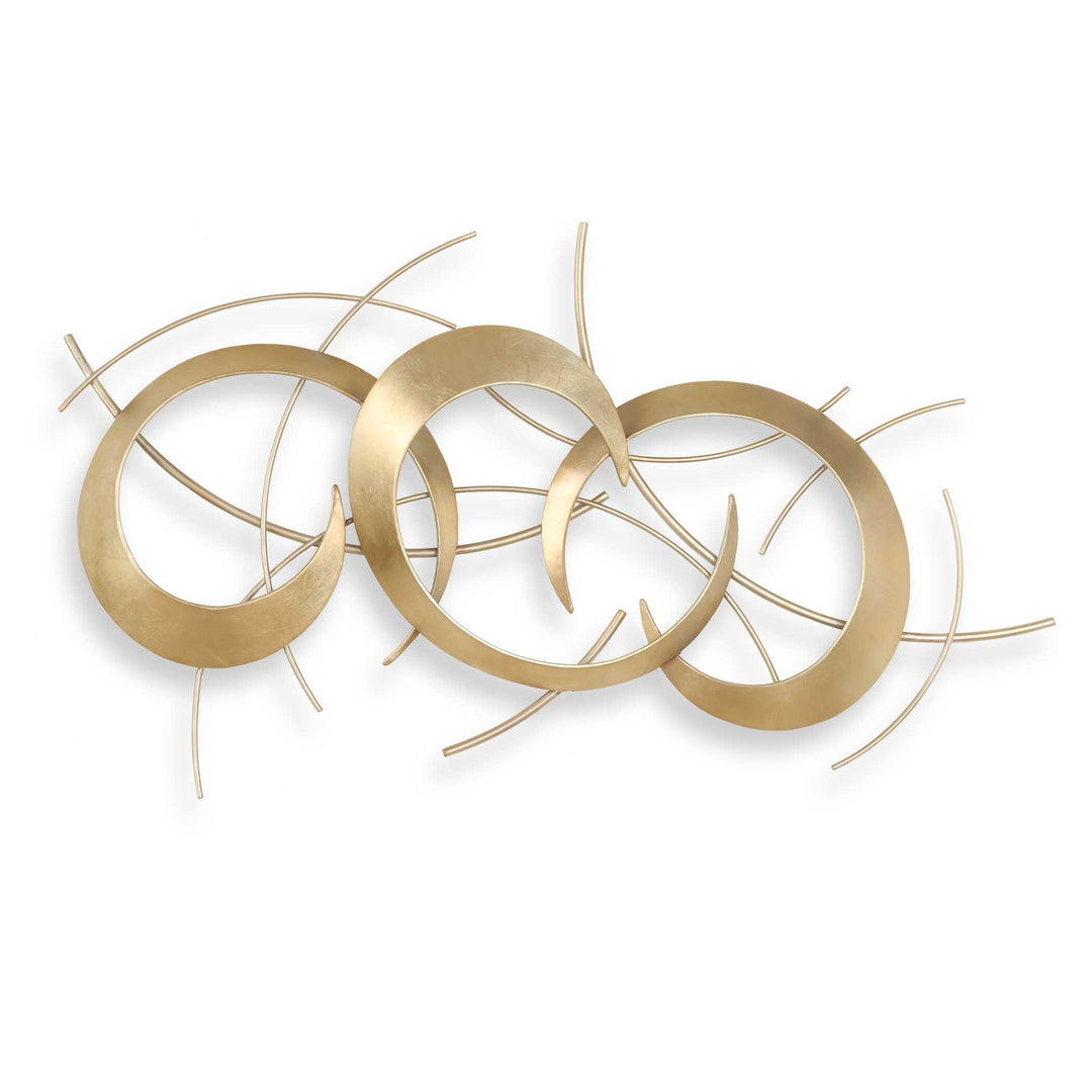 American Home Furniture Uttermost Motivate Gold Wall Art