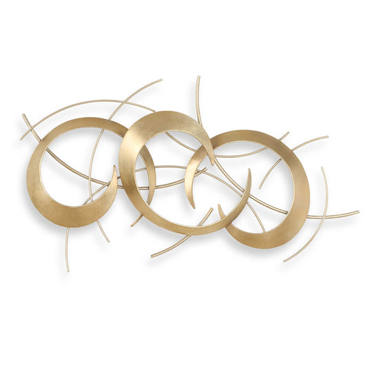 American Home Furniture Uttermost Motivate Gold Wall Art