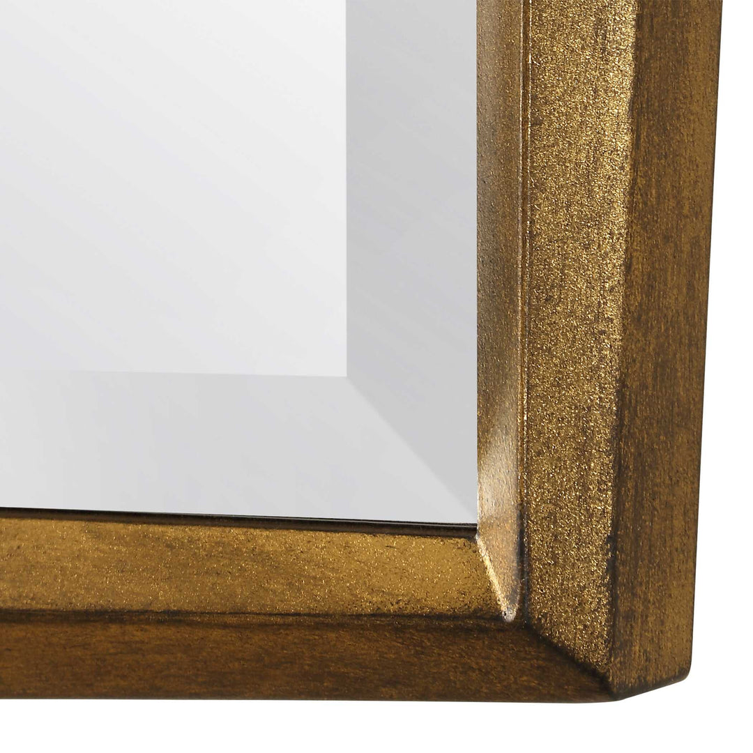 American Home Furniture Uttermost On Point Square Gold Mirror