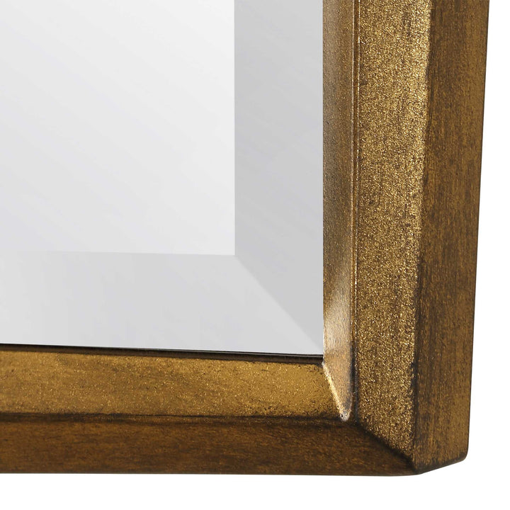 American Home Furniture Uttermost On Point Square Gold Mirror