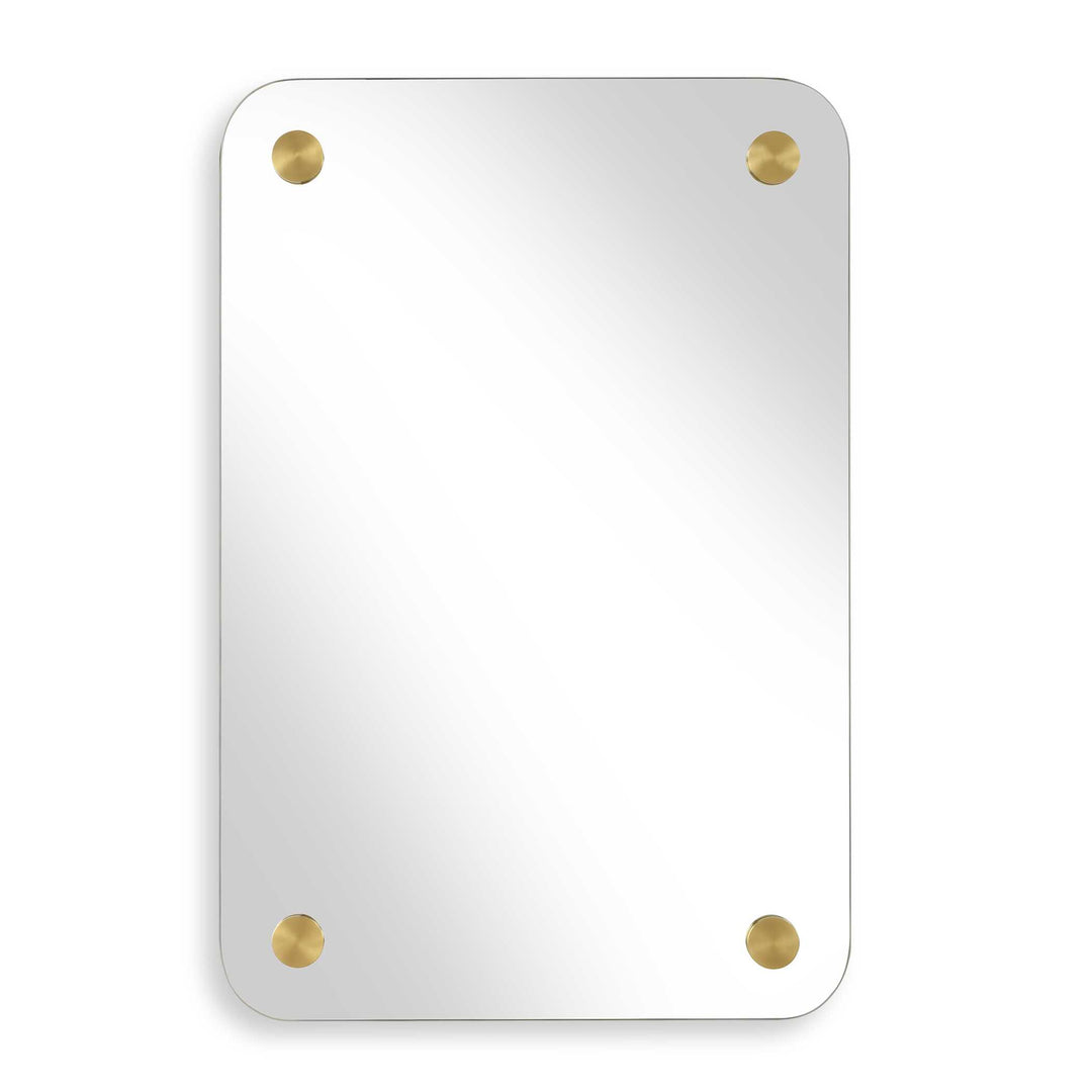 American Home Furniture Uttermost Hamrick Frameless Mirror