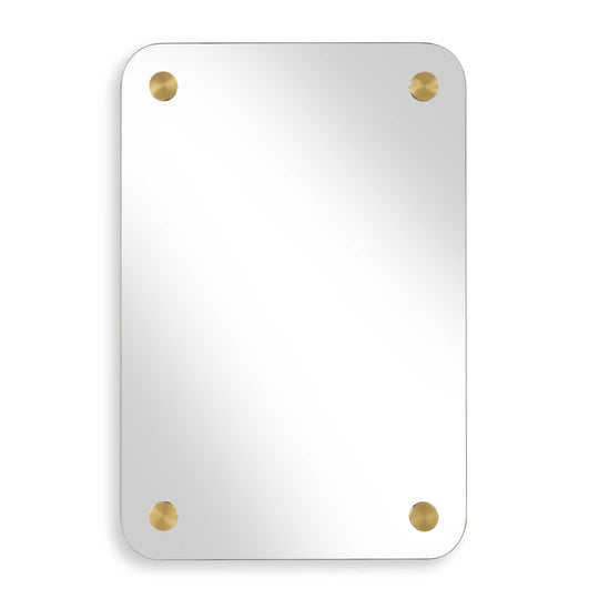American Home Furniture Uttermost Hamrick Frameless Mirror