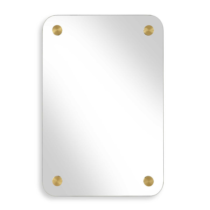 American Home Furniture Uttermost Hamrick Frameless Mirror