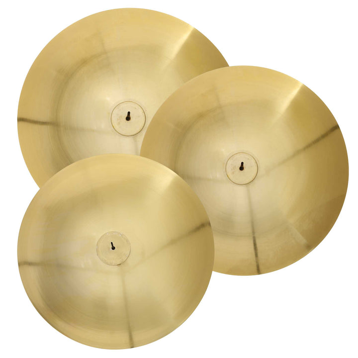 American Home Furniture Uttermost Cymbalic Round Brass Wall Art Set of 3