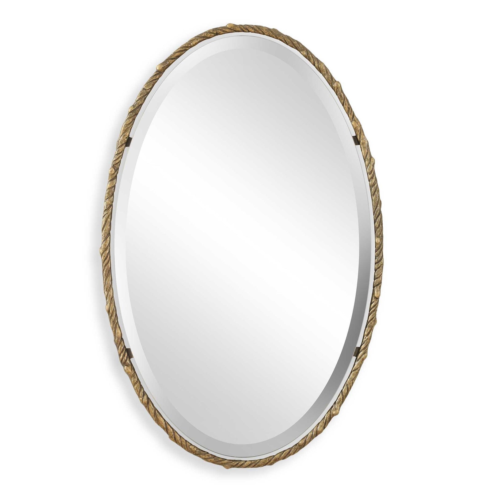 Uttermost Twisted Branch Oval Mirror WALL MIRRORS
