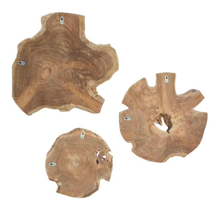 American Home Furniture Uttermost Kalani Wood Outdoor Wall Art Set of 3