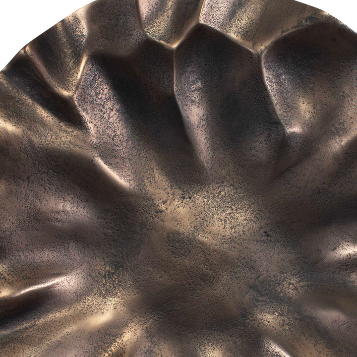 American Home Furniture Uttermost Peonia Outdoor Bronze Wall Art Set of 3