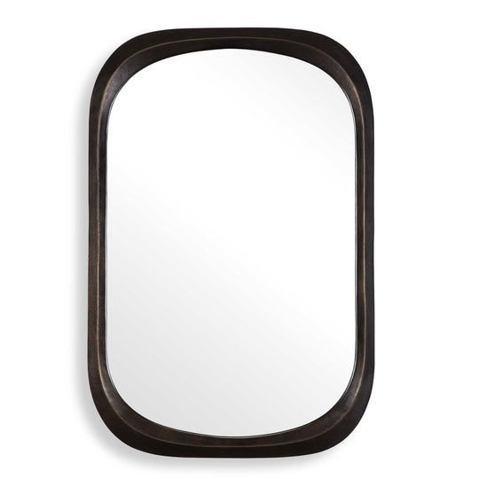 American Home Furniture Uttermost Malone Bronze Mirror