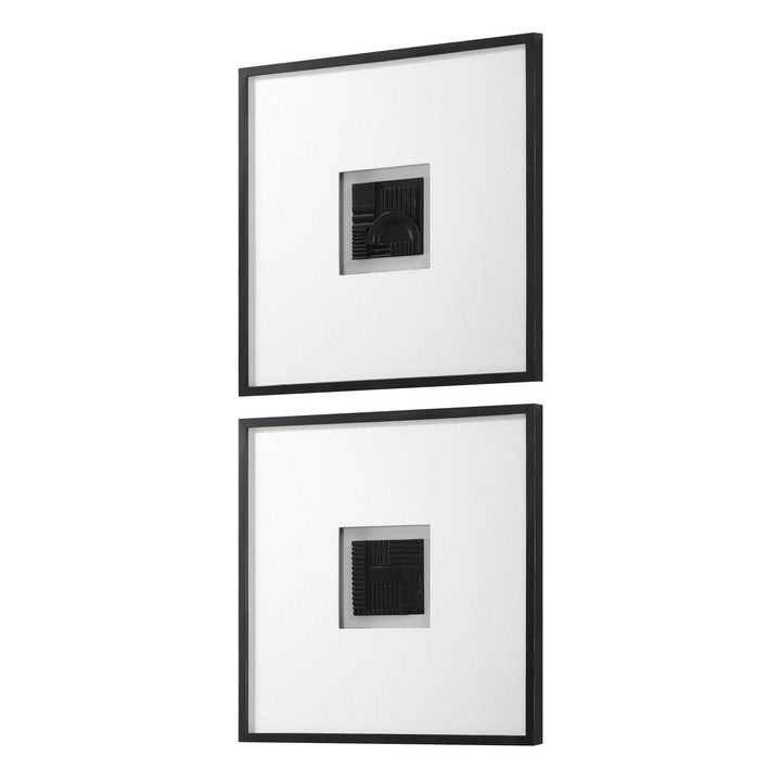 American Home Furniture Uttermost Origins Shadow Boxes Set of 2