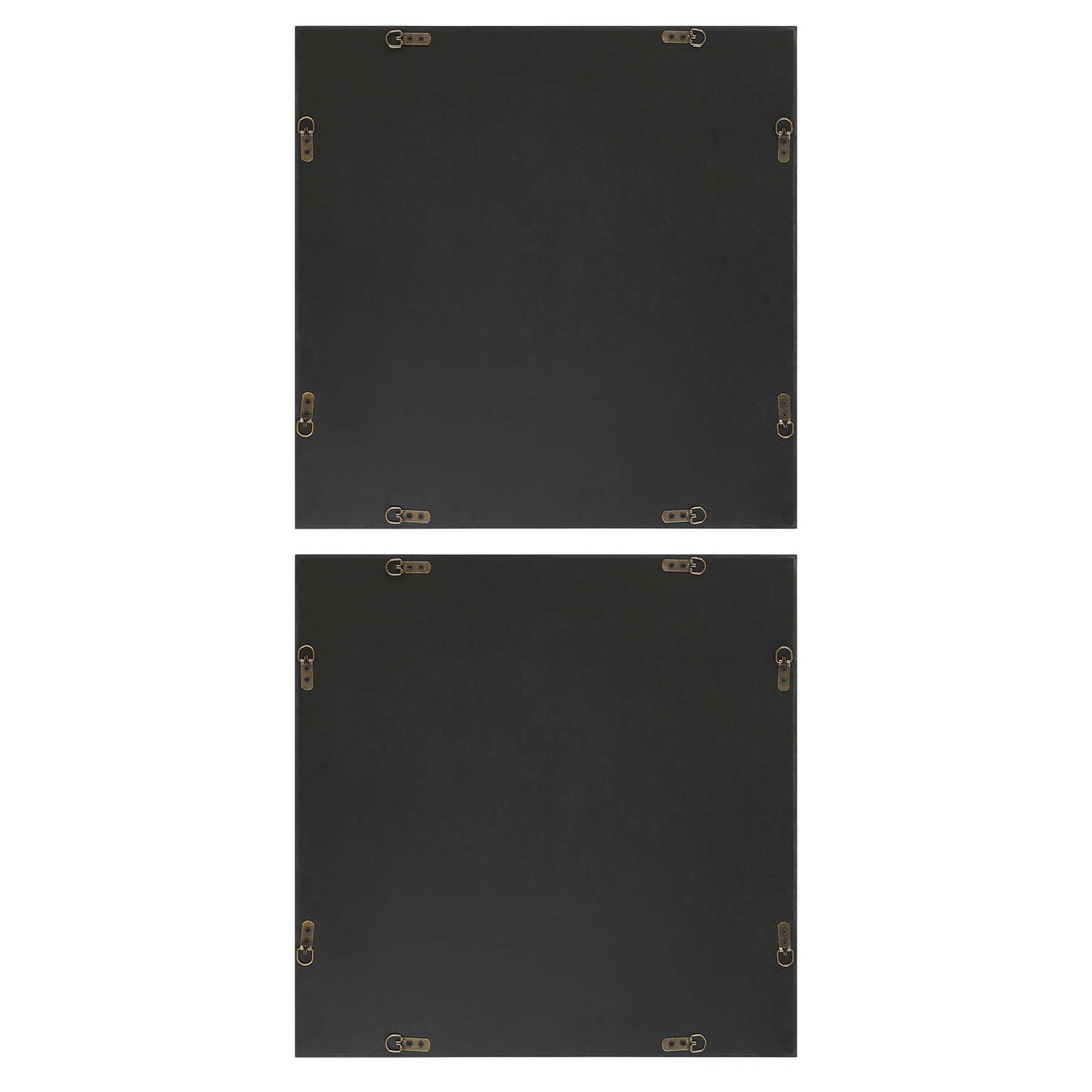 American Home Furniture Uttermost Joel Modern Wood Wall Art Set of 2