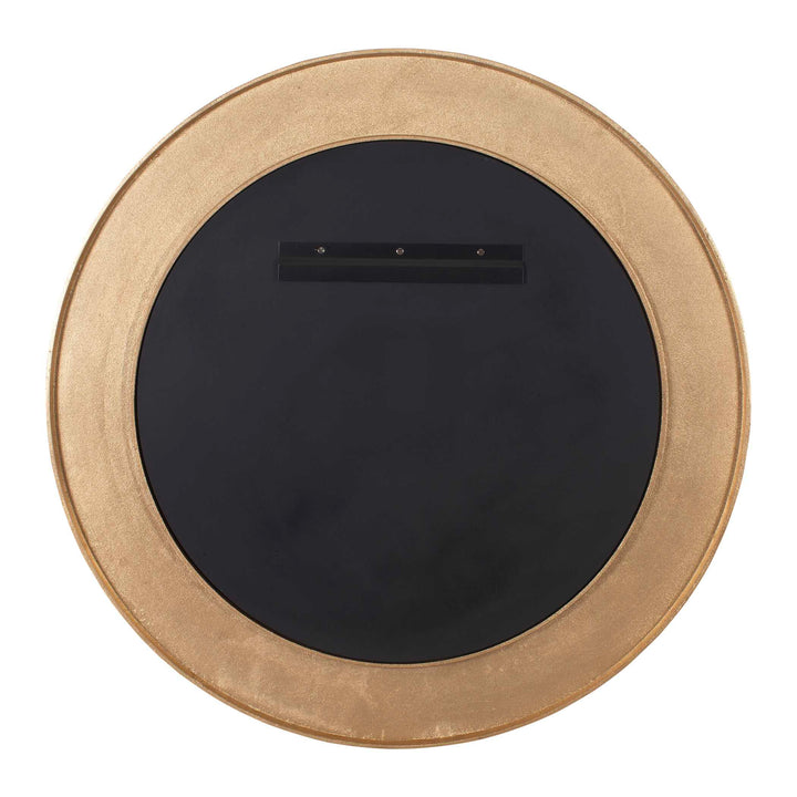 Tano Antique Brass Round Mirror