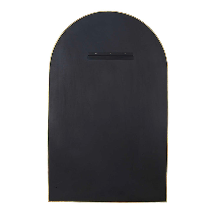 Vestry Antique Brass Arch Mirror