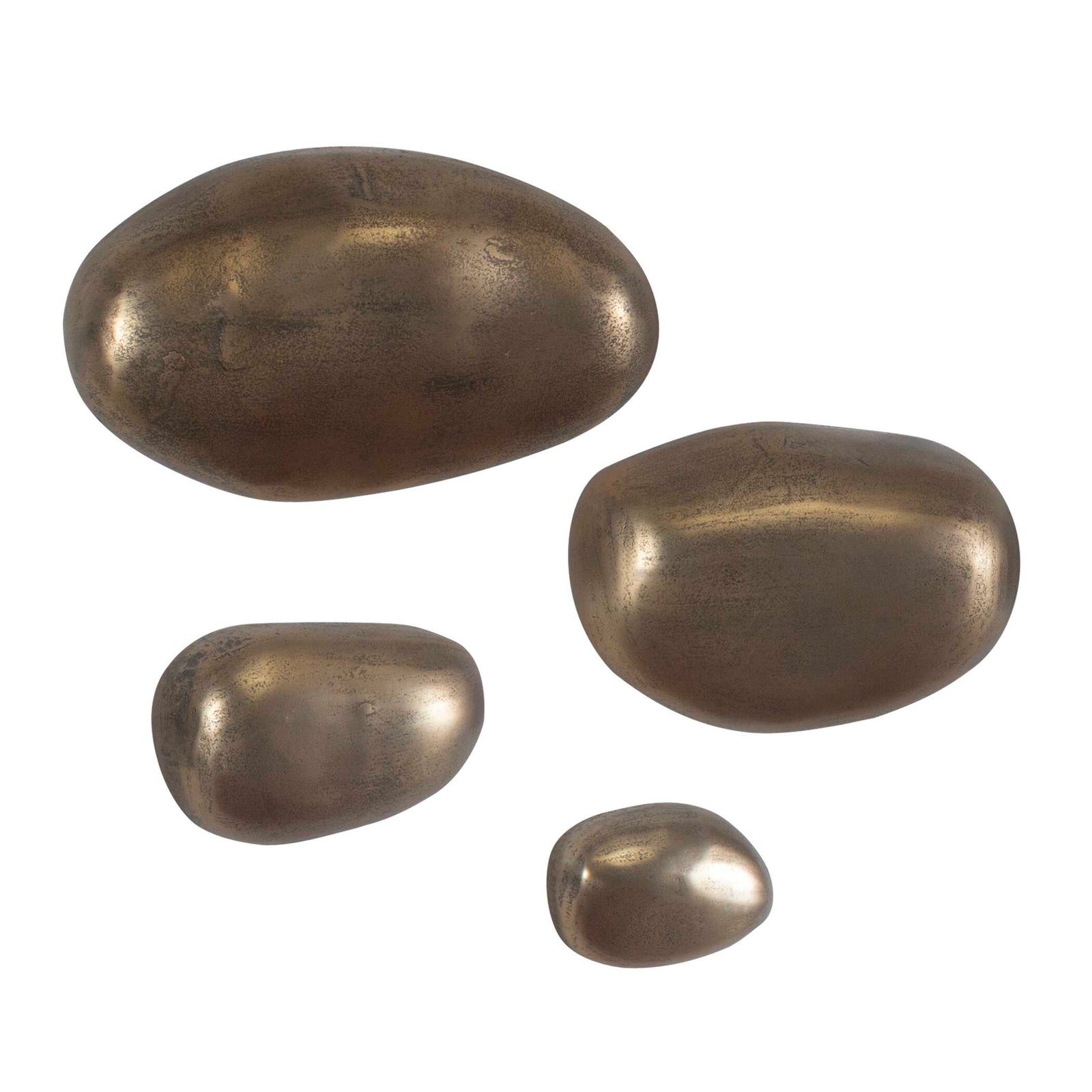 American Home Furniture Uttermost Set In Stone Brass Outdoor Wall Art Set of 4