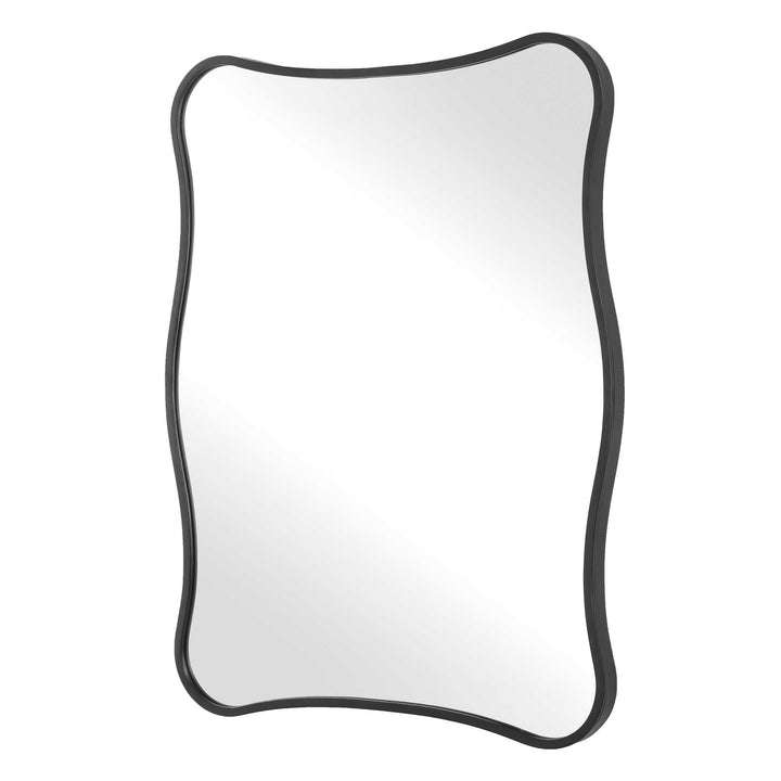 Pavia Black Vanity Mirror