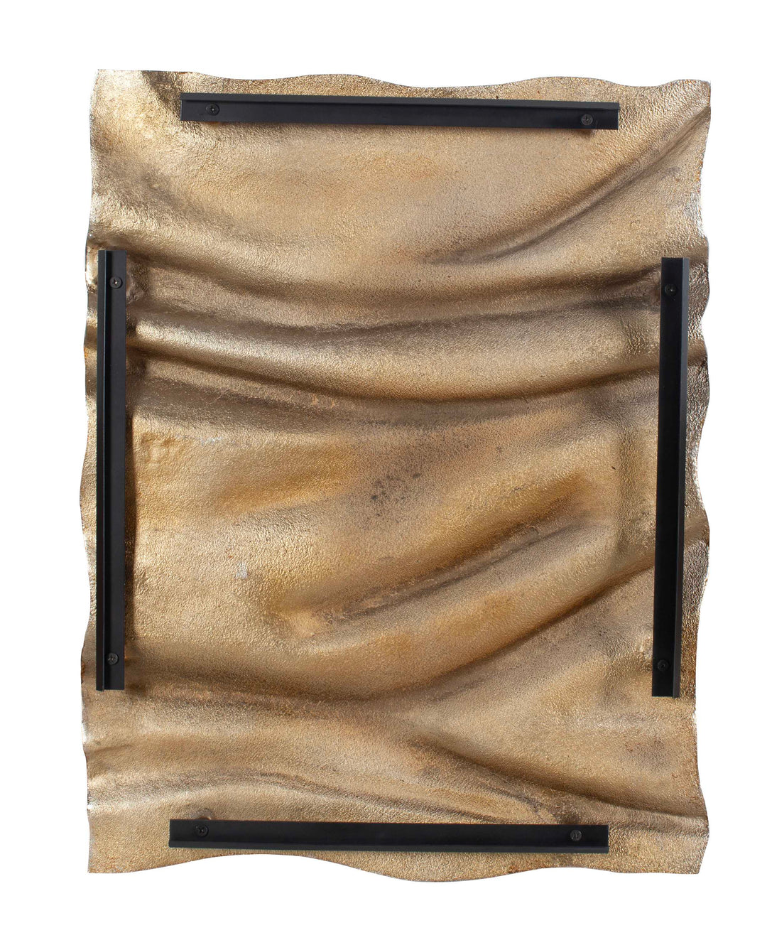 American Home Furniture Uttermost Undulate Outdoor Gold Wall Panel