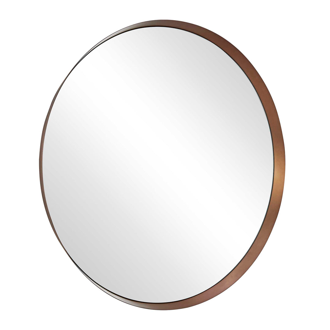 Torrado Round Bronze Mirror