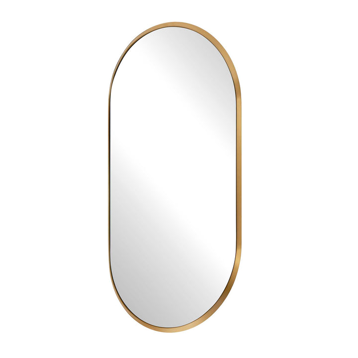 Torrado Oval Brass Mirror