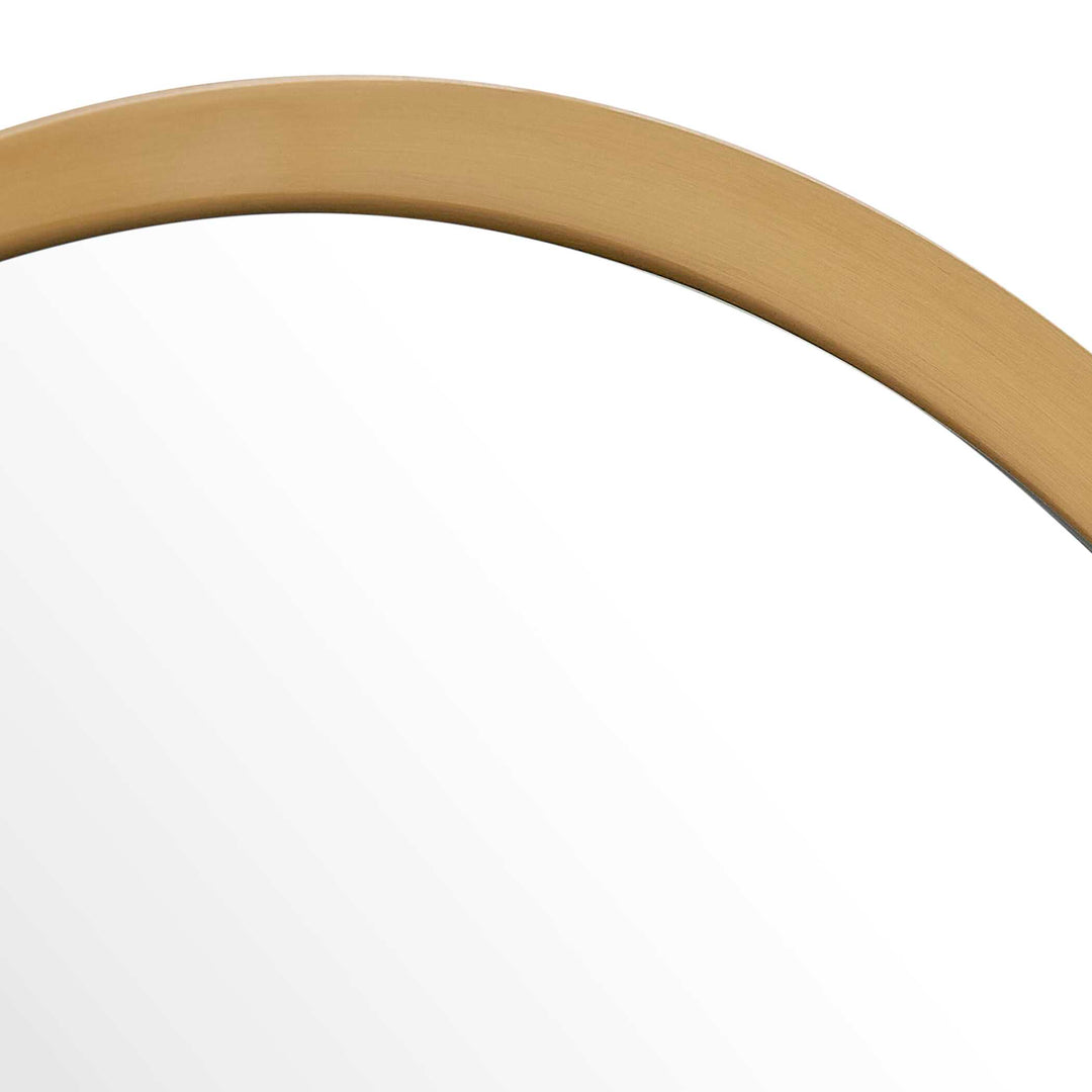 Torrado Oval Brass Mirror
