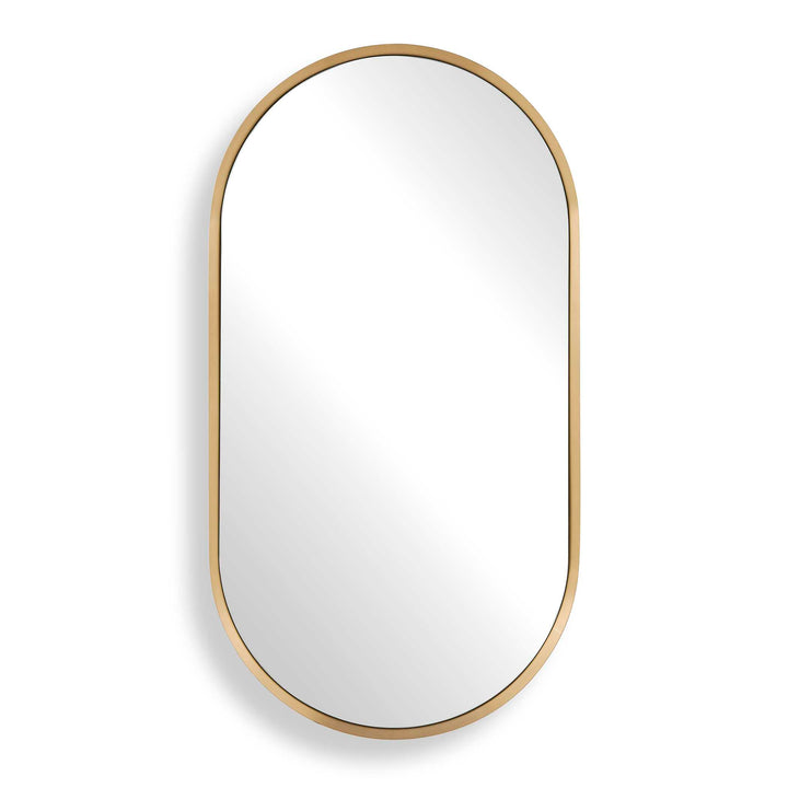 Torrado Oval Brass Mirror