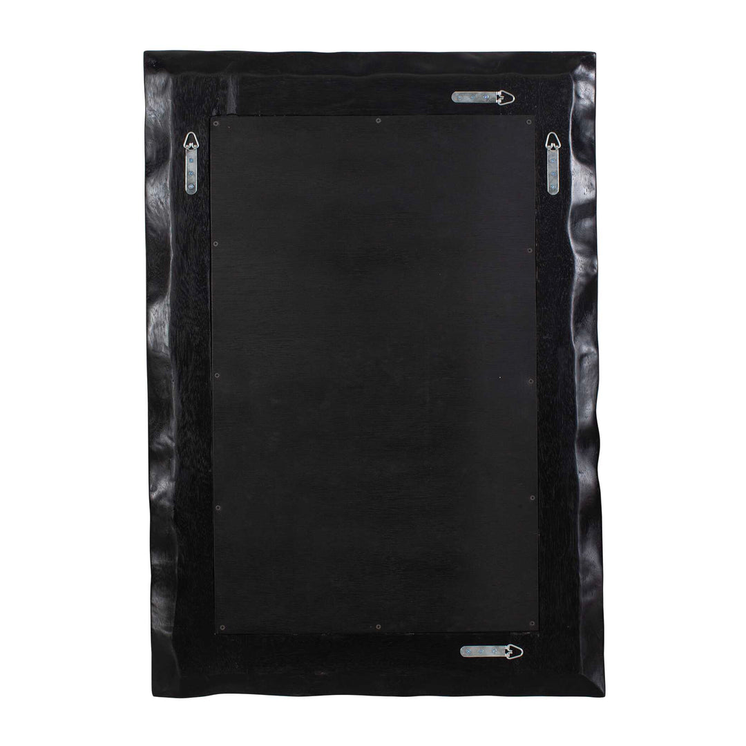 Malosi Black Carved Mirror