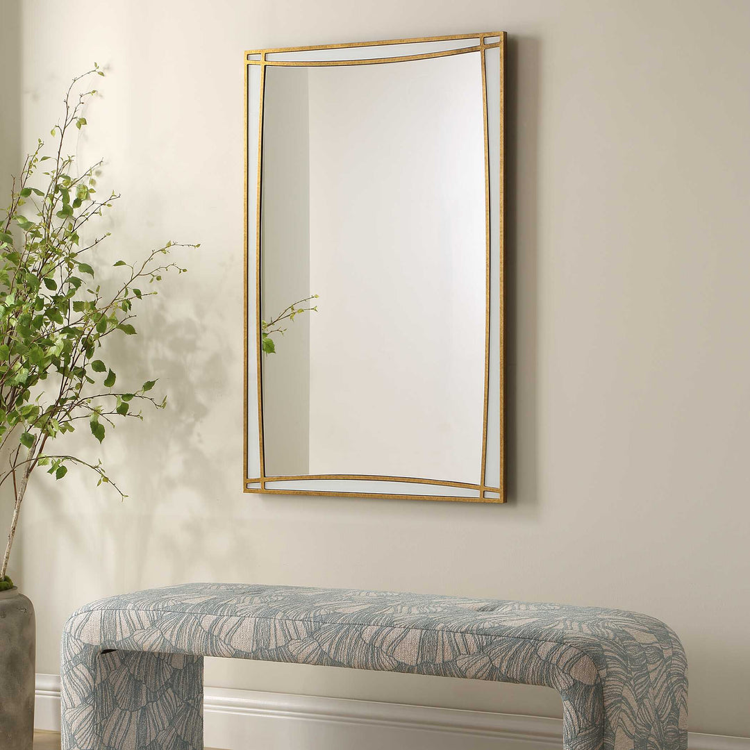 Florence Antique Gold Mirror