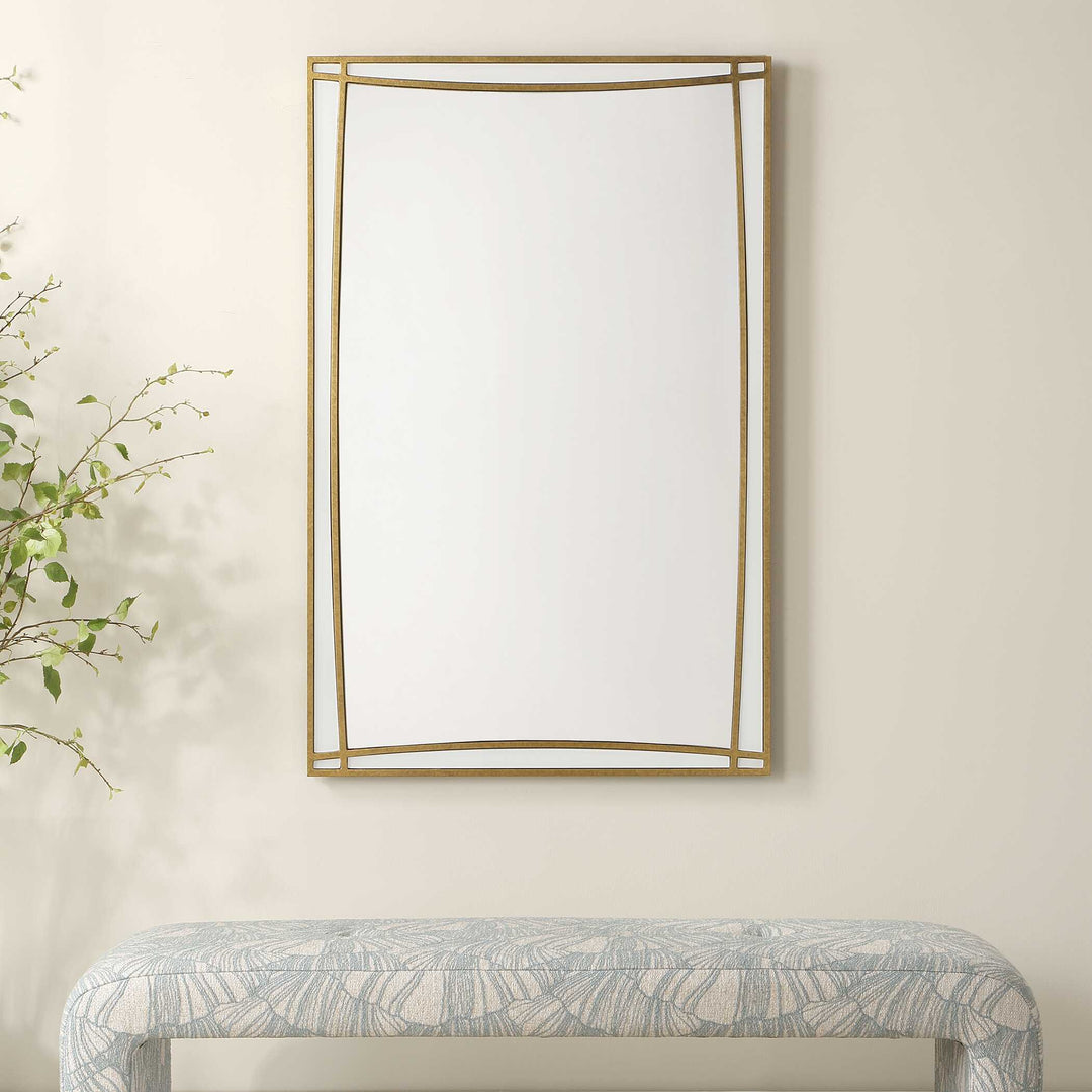 Florence Antique Gold Mirror