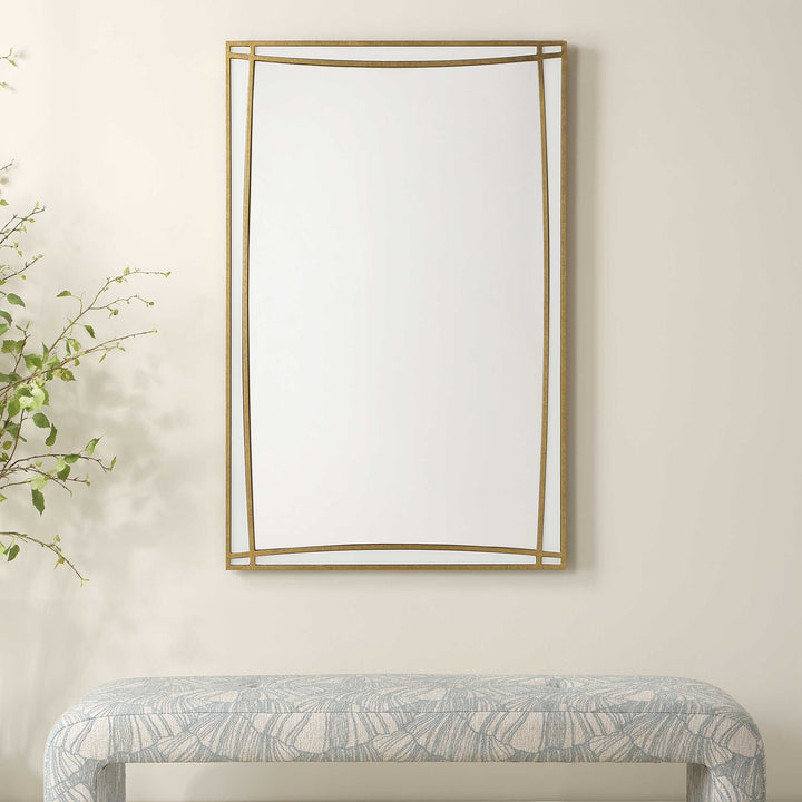 Florence Antique Gold Mirror