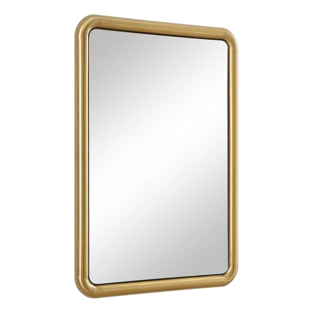 Atkinson Modern Brass Mirror