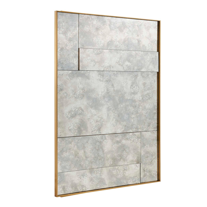 Rally Oversized Antiqued Mirror