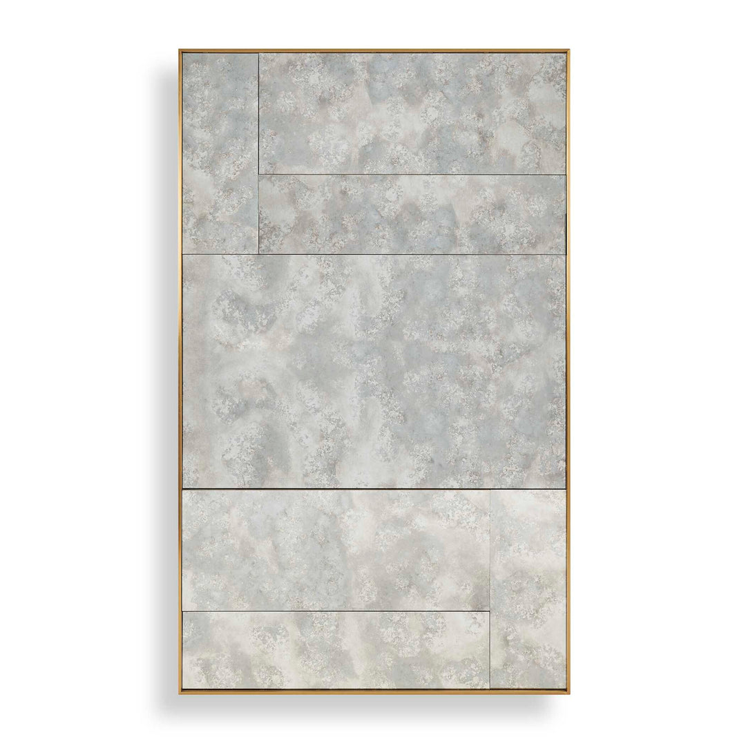 Rally Oversized Antiqued Mirror