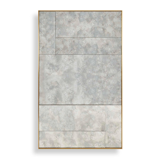 Rally Oversized Antiqued Mirror