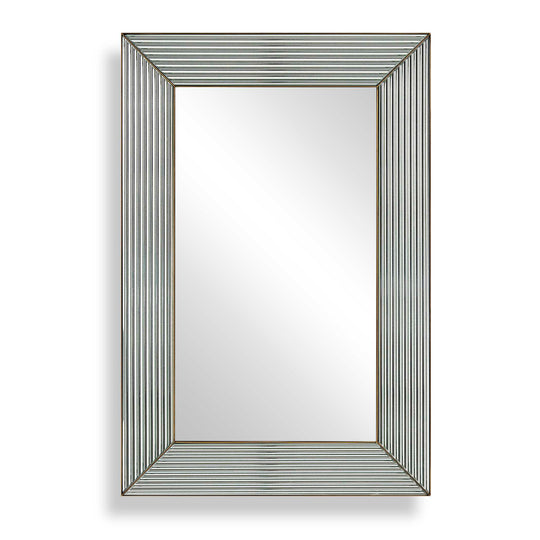 Illuminate Antique Brass Mirror