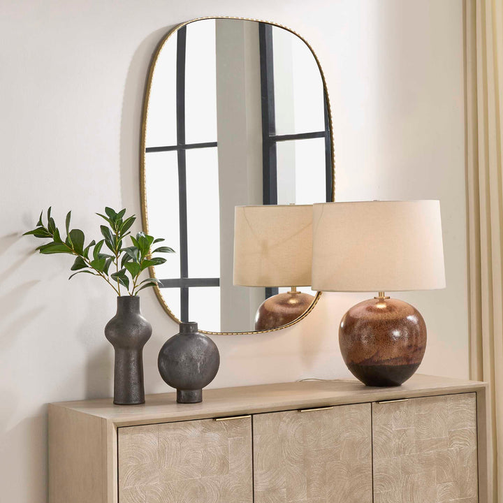 Nidia Antique Gold Mirror